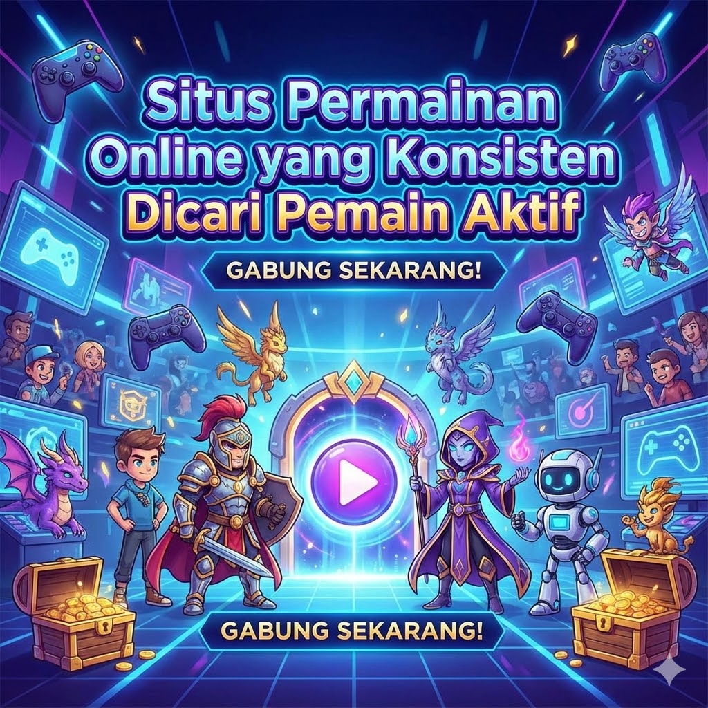 Situs Permainan Online yang Konsisten Dicari Pemain Aktif